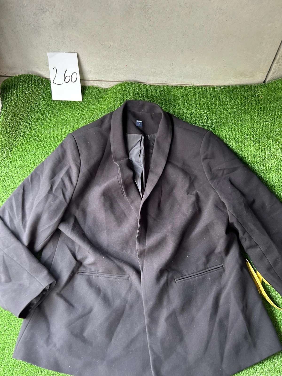 Black suit jacket kiabi size 54 – photo 2